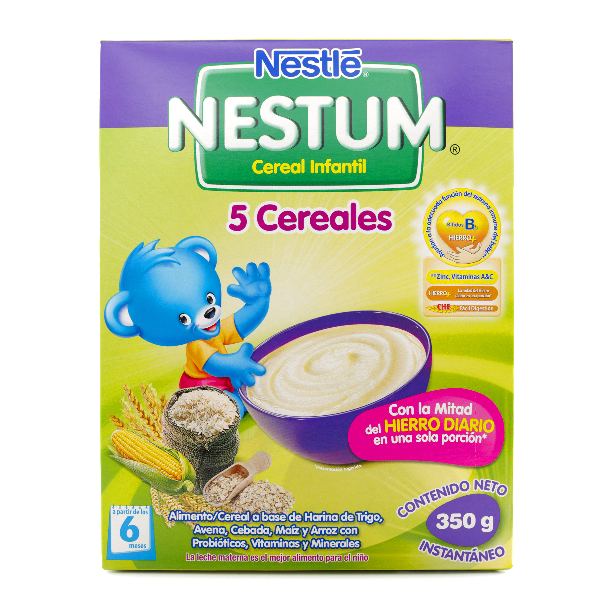 NESTUM 5 CEREALES 350 GR