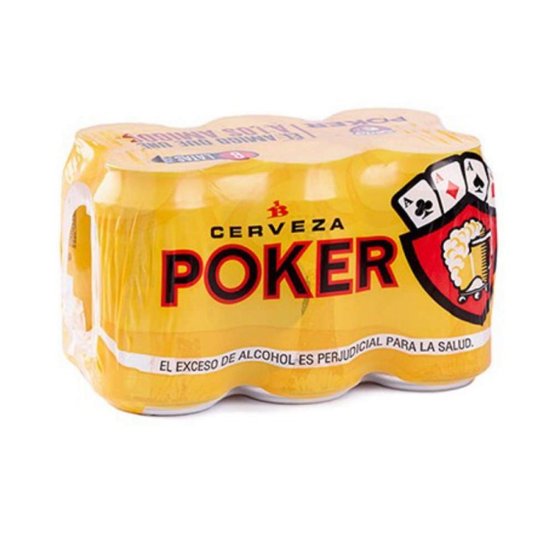 CERVEZA POKER LATA 6 UNI
