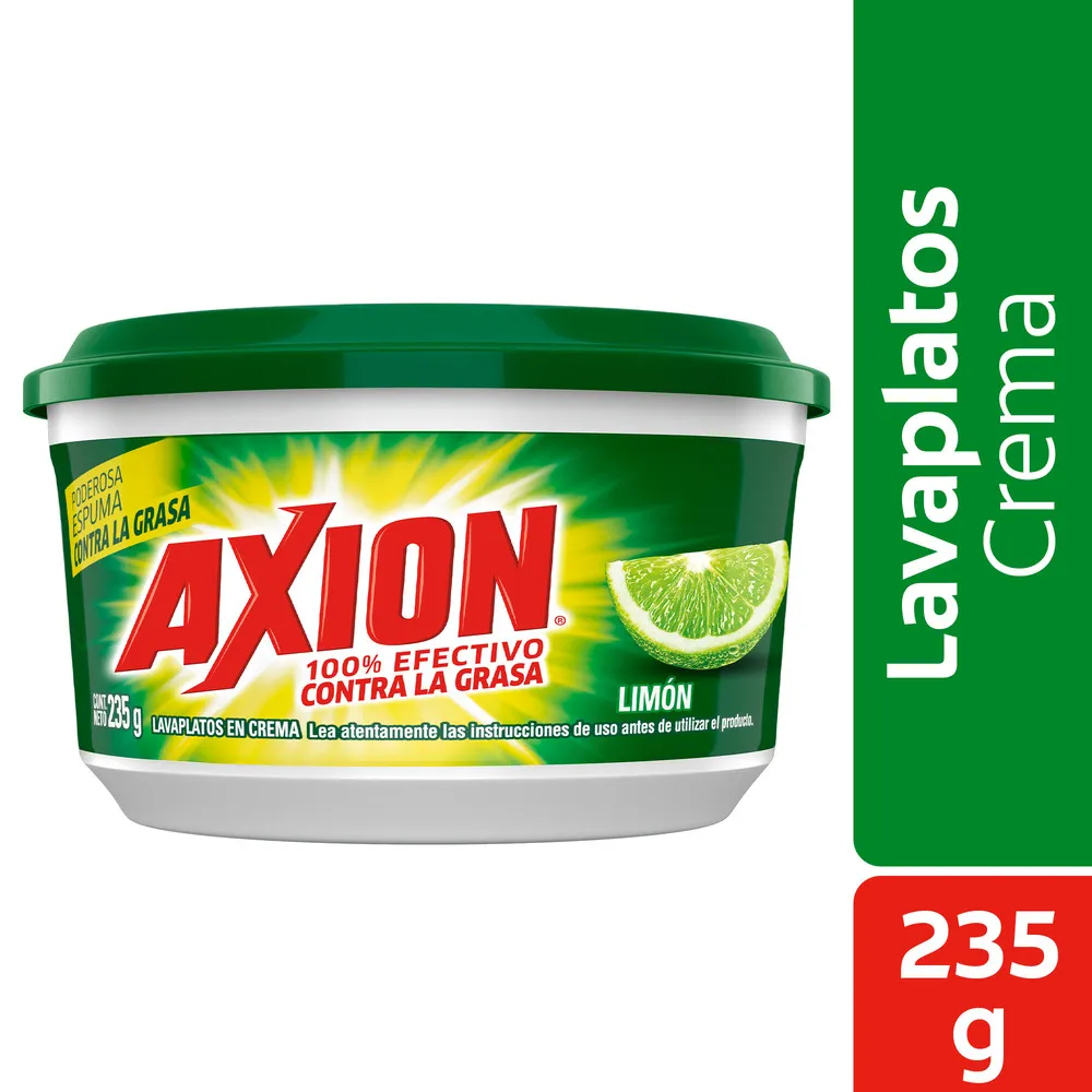 AXION LAVAPLATOS LIMON 235 GR