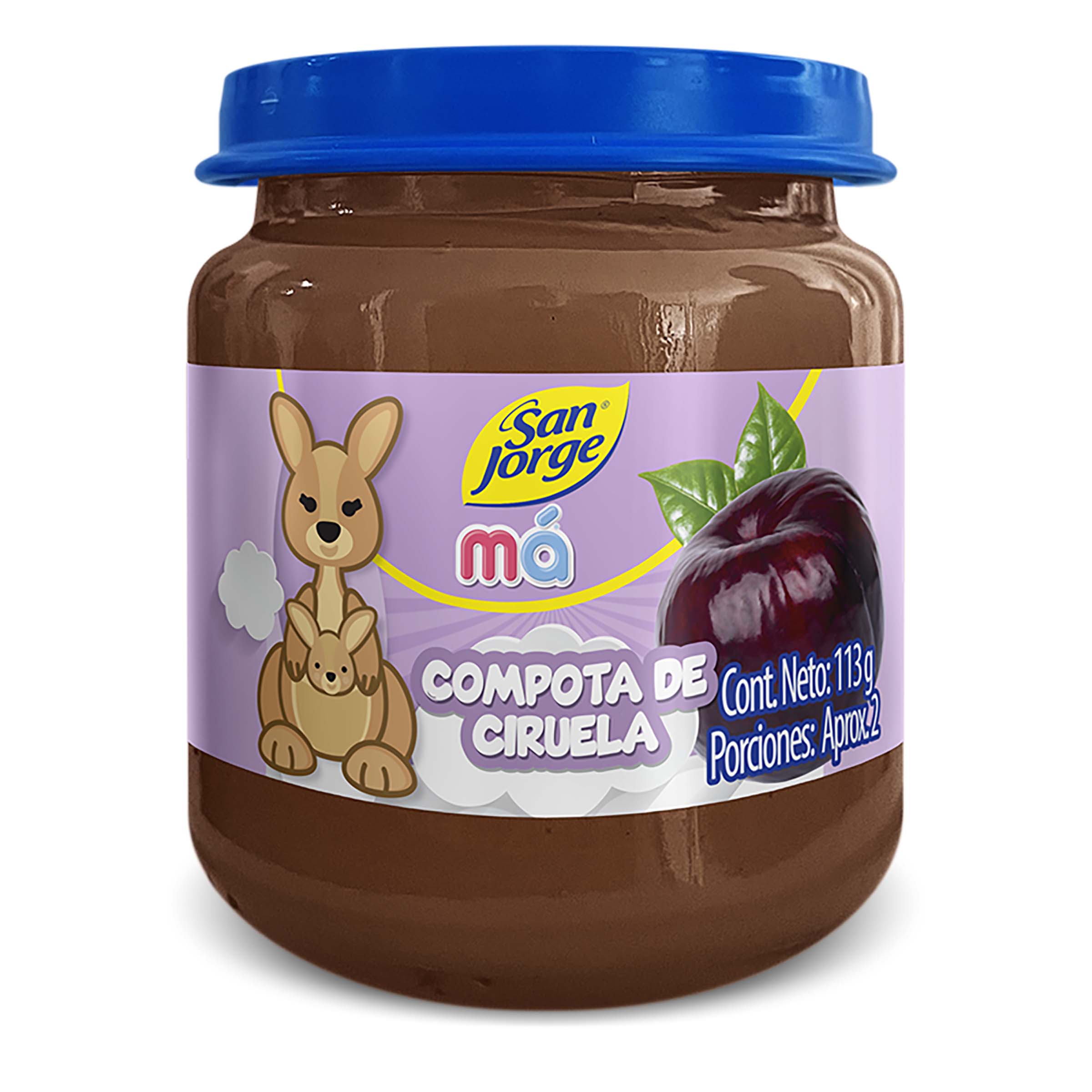 COMPOTA  SAN JORGE CIRUELA PASA 113 GR
