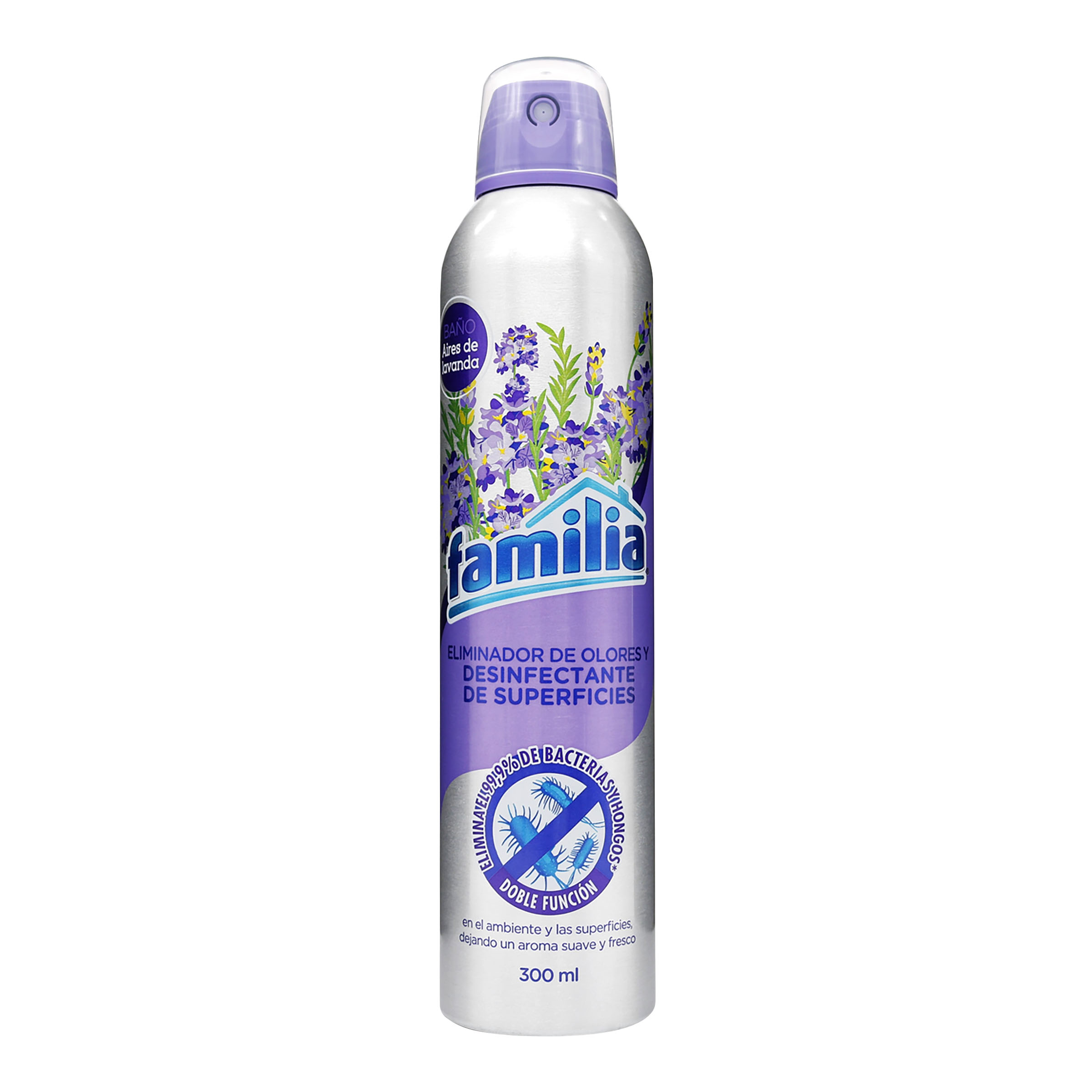 ELIMINADOR DE OLORES FLIA BAÑO LAVANDA 300 ML