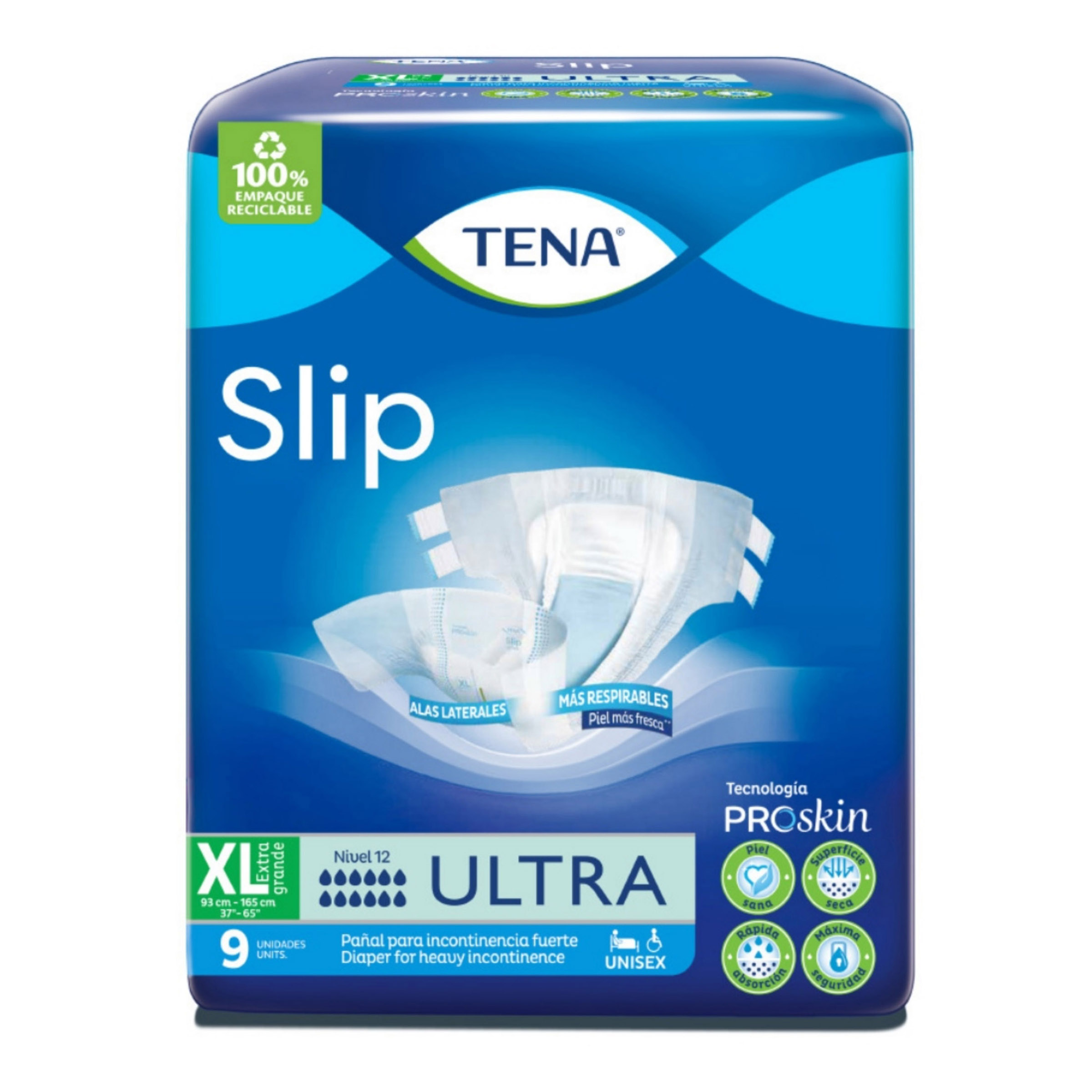 PAÑAL TENA SLIP ULTRA XL  9 UNI