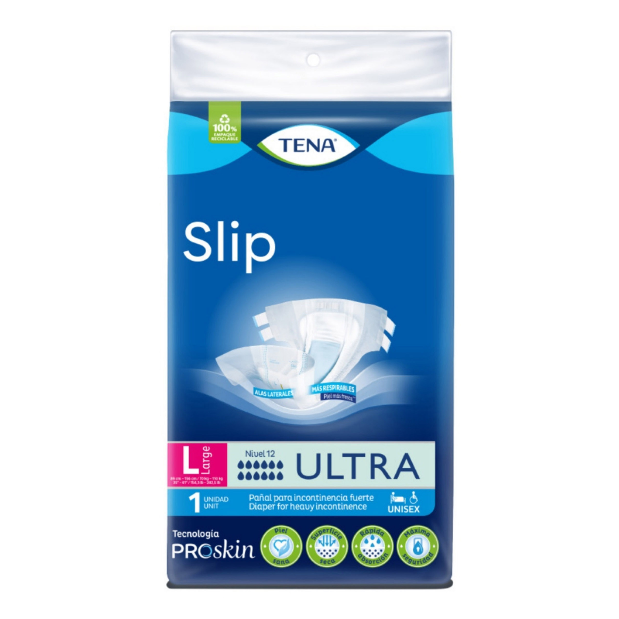 PAÑAL TENA SLIP T L 24 UNI