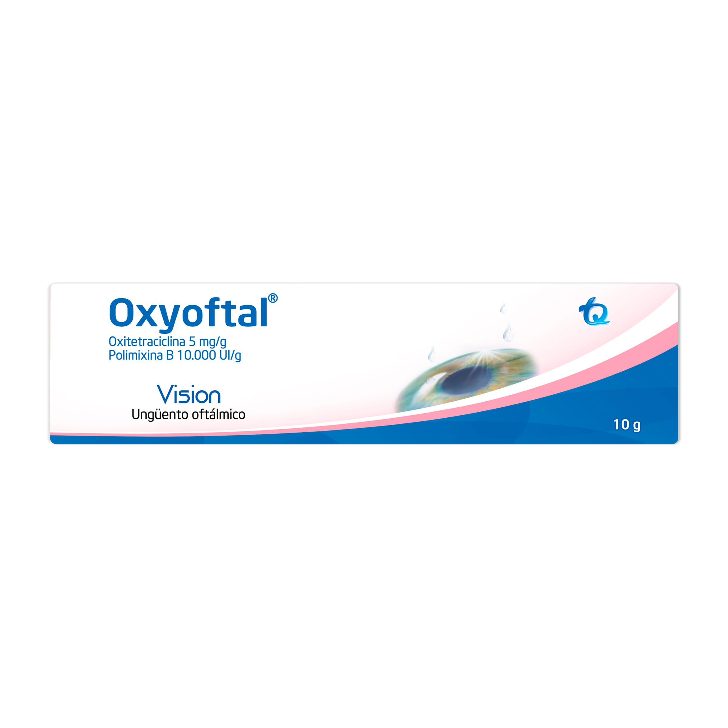 Oxyoftal Oxitetraciclina + Polimixina B 5 Mg/ 10.000 Ui Unguento Oftálmico