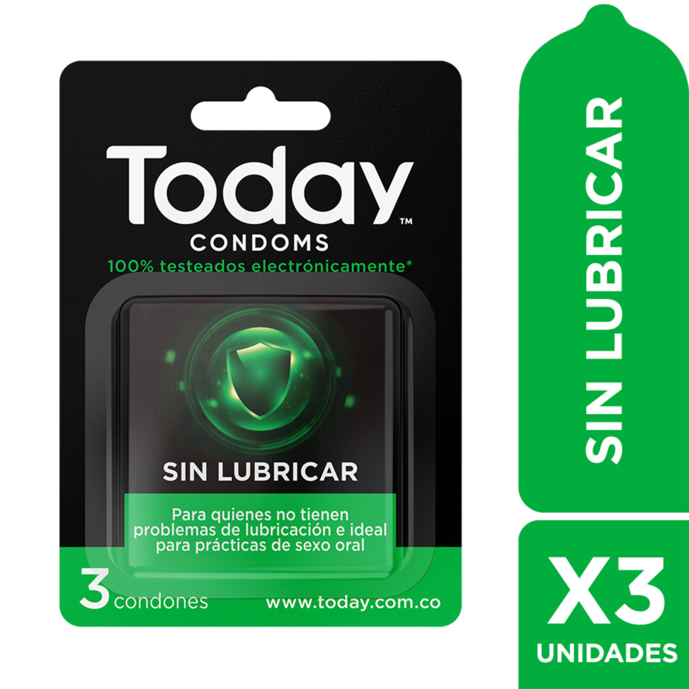 Preservativo Today Sin Lubricar