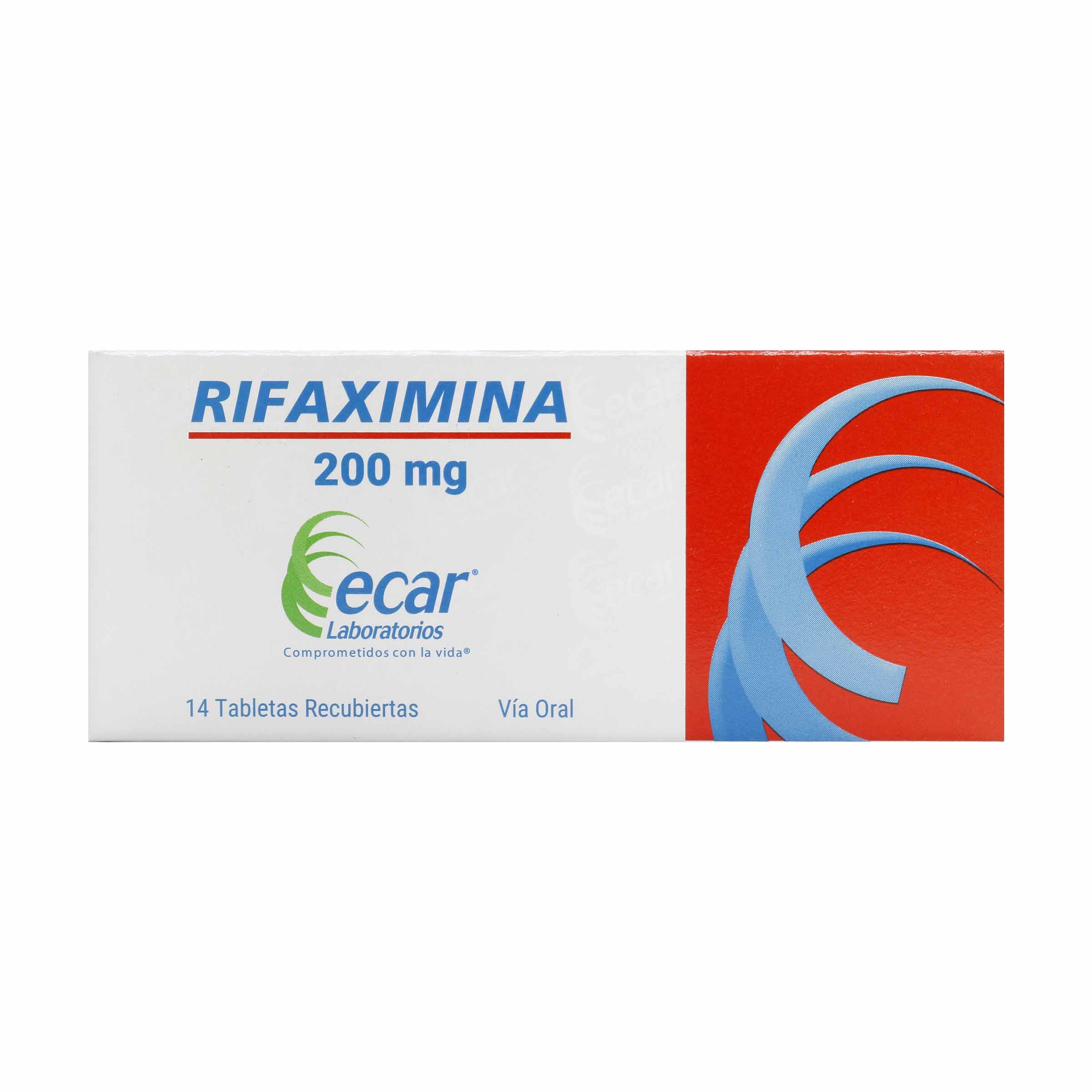 RIFAXIMINA 200 MG 14 TABLETAS ECAR