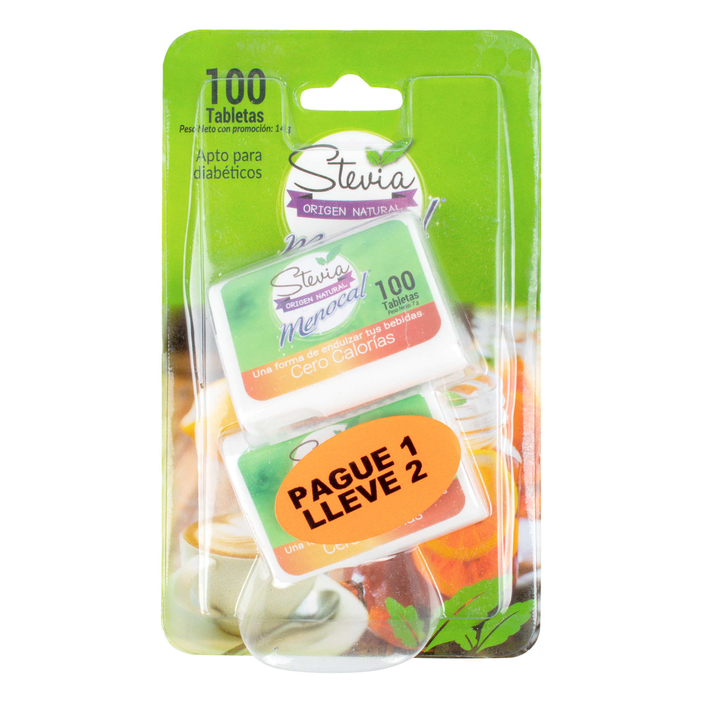 STEVIA MENOCAL 100 TAB PAGUE 1 LLEVE 2