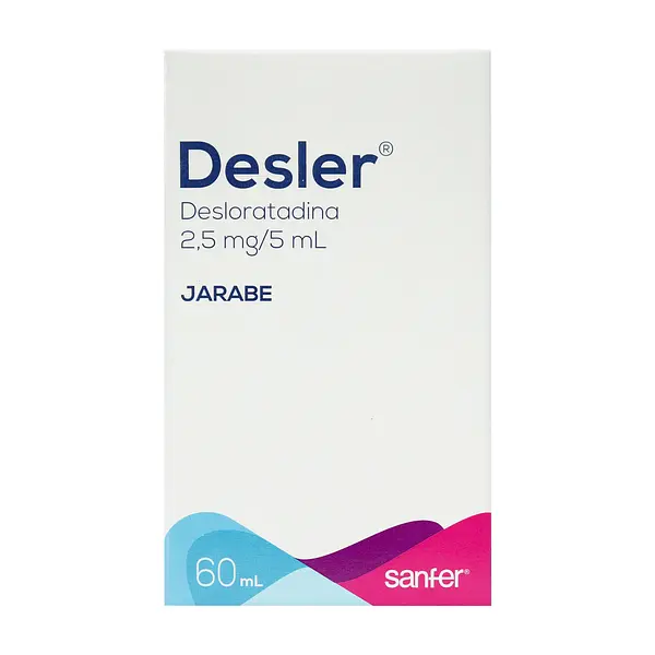 Desler Desloratadina 2.5 Mg Jarabe