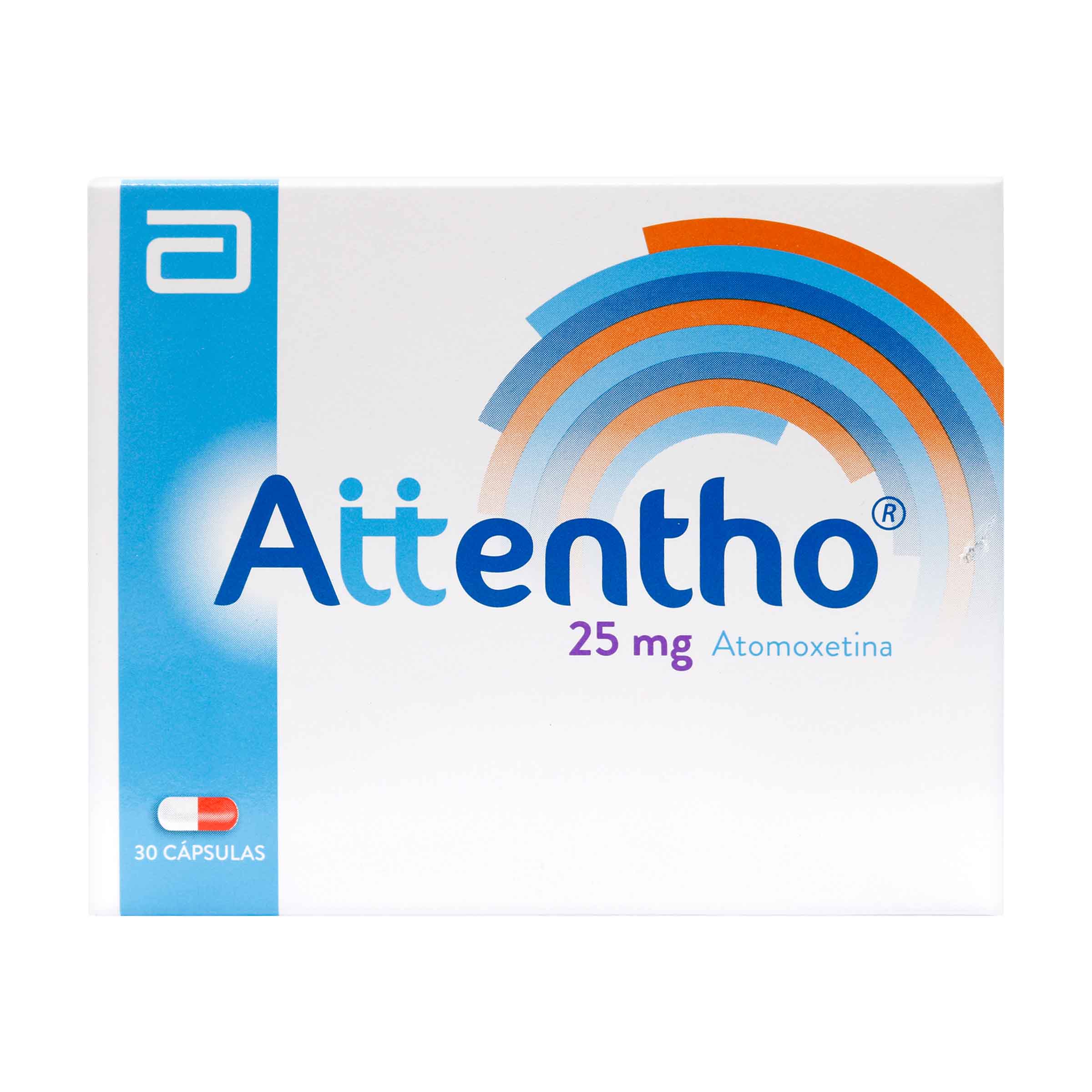 Attentho Atomoxetina 25 Mg
