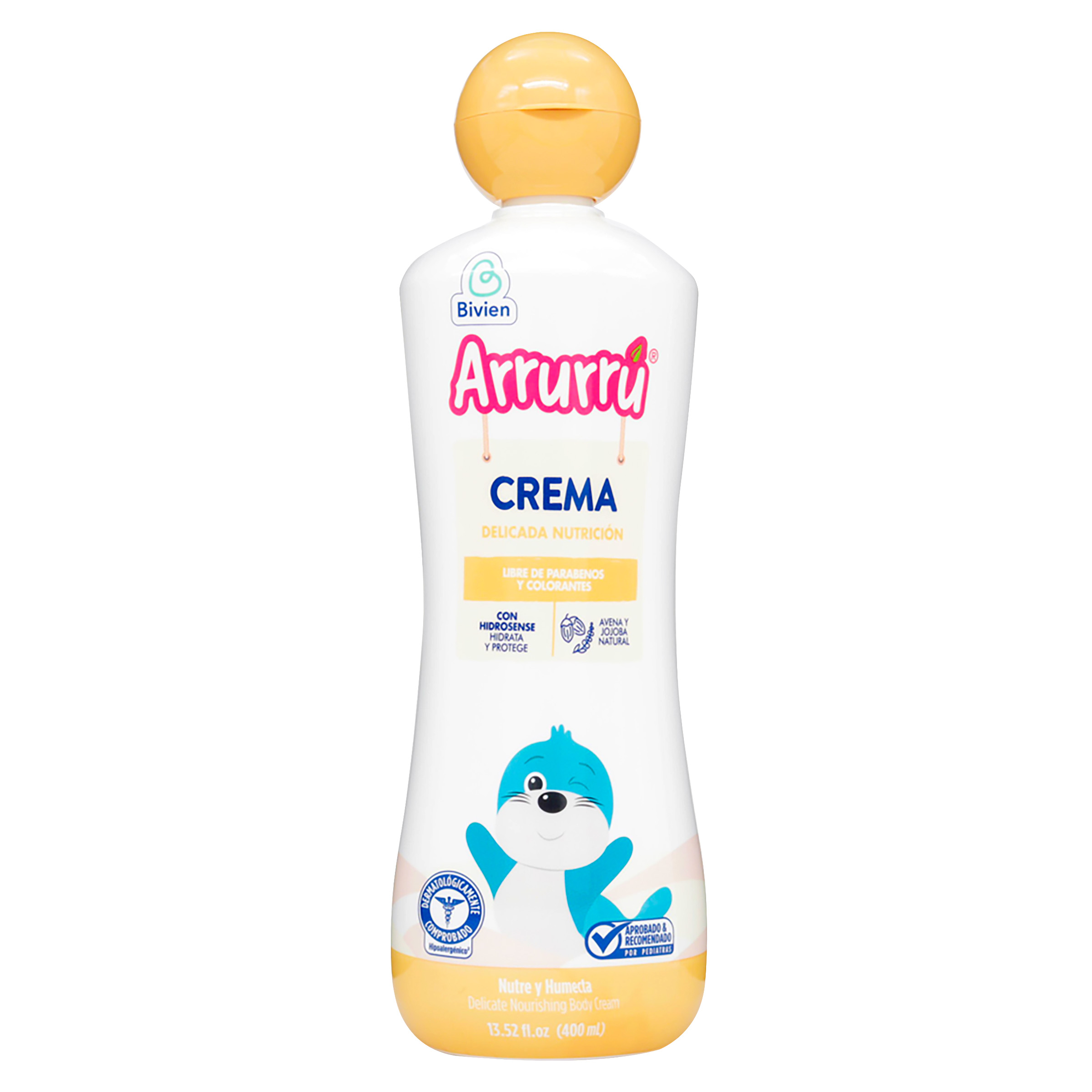 CREMA ARRURRU NATURAL DELICADA NUTRICION 400 ML