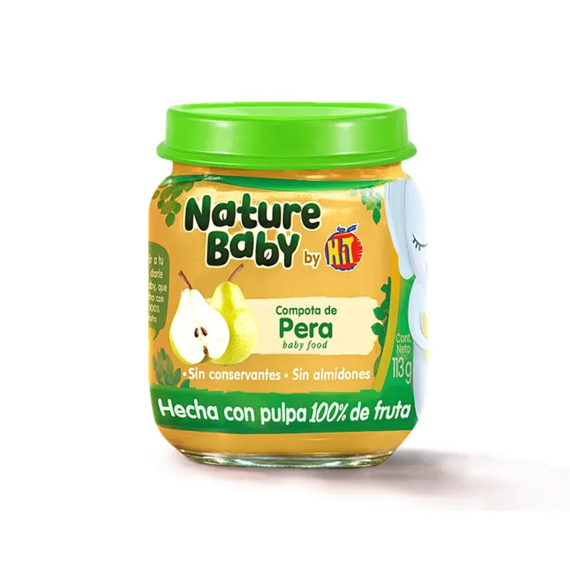 COMPOTA NATURE BABY PERA 113 GR