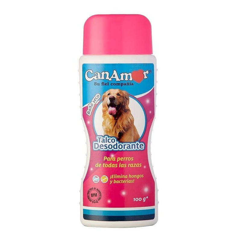 TALCO DESODORANTE 100 GR CANAMOR (DOG)