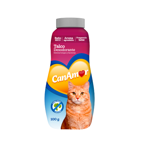 TALCO DESODORANTE 100 GR CANAMOR (CAT)