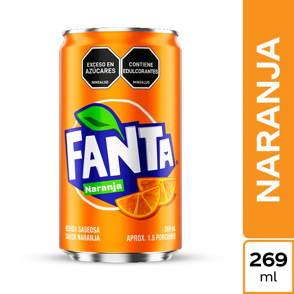 GASEOSA FANTA LATA STDO 269 ML