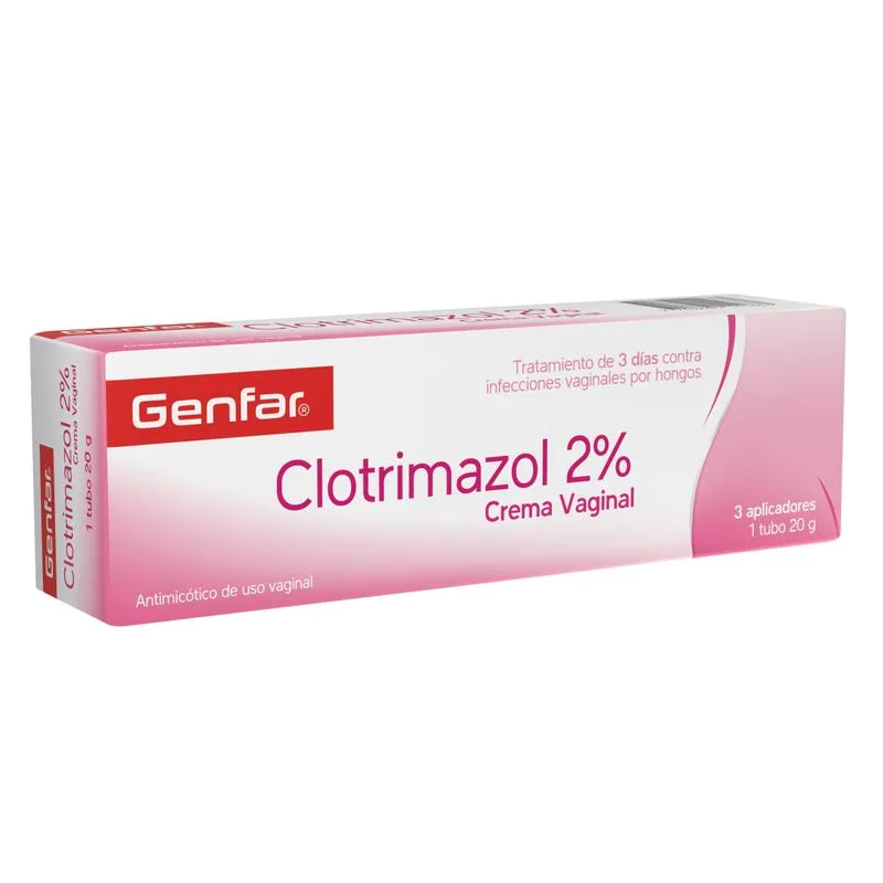 CLOTRIMAZOL 2% CREMA VAGINAL 20 GR  GF