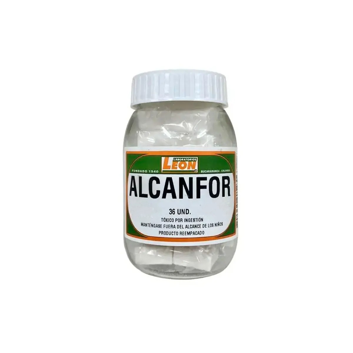 ALCANFOR BOLSA 1 UNI LEON