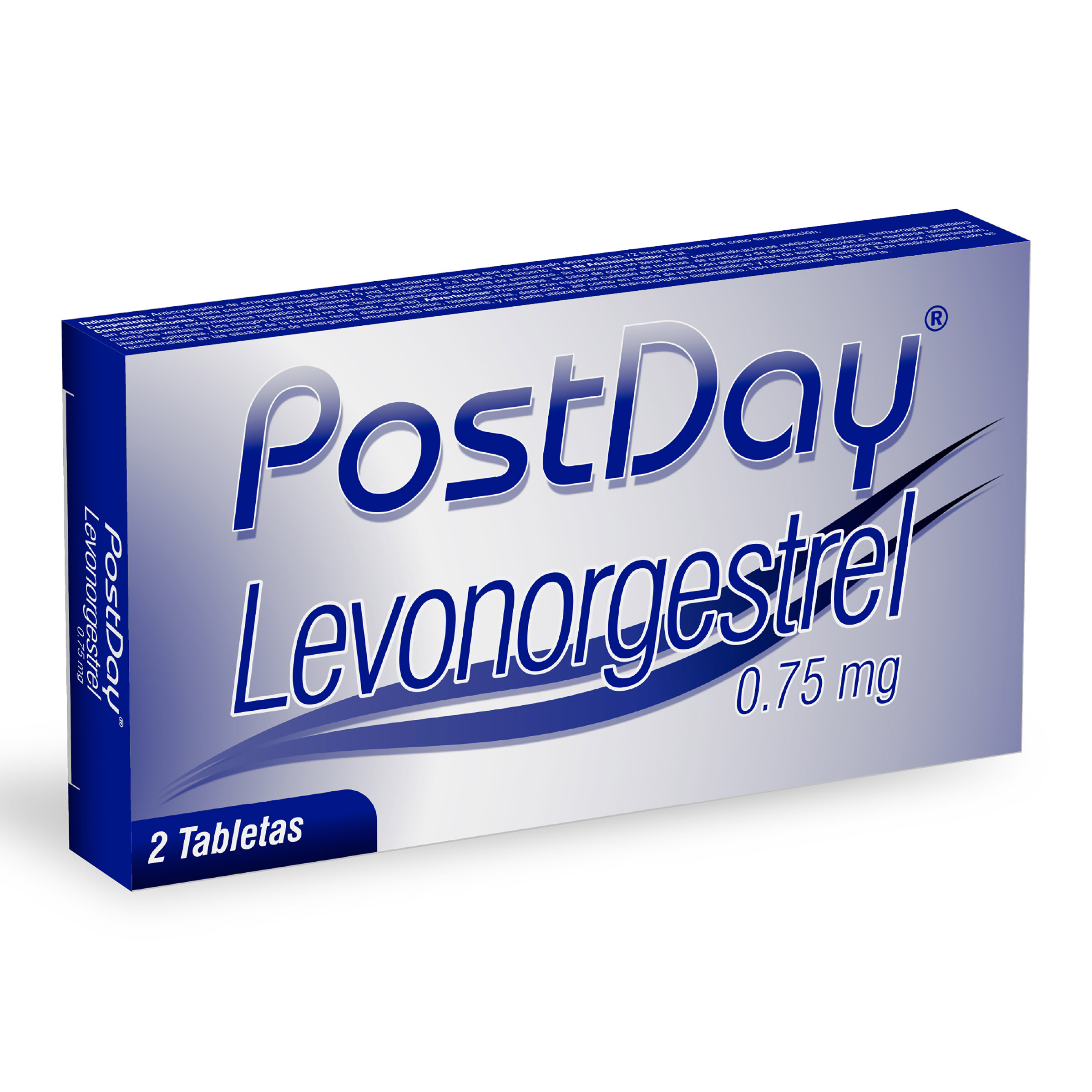 POSTDAY 0.75 MG 2 TAB
