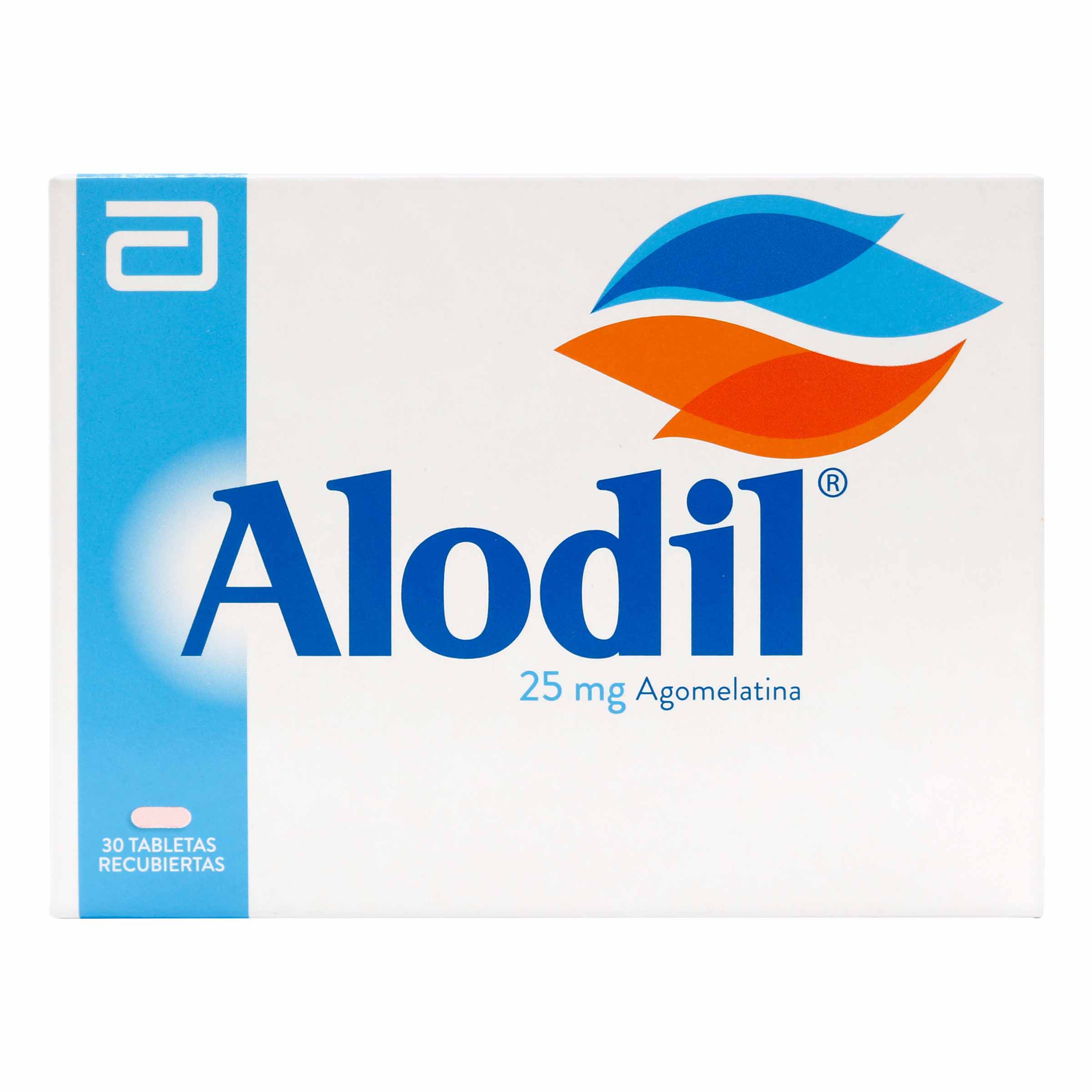 Alodil Agomelatina 25 Mg Tabletas Recubiertas