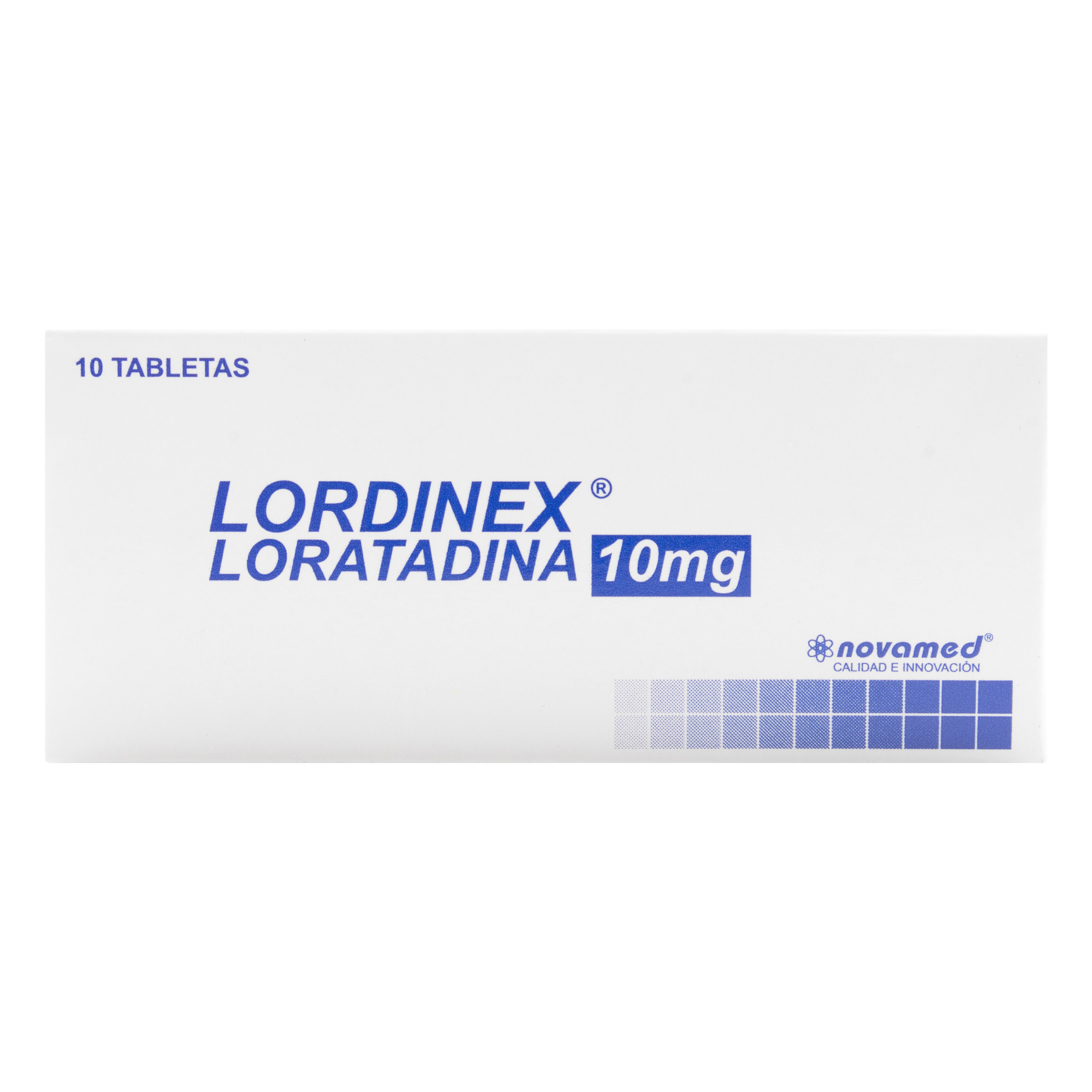 LORDINEX 10 MG 10 TAB