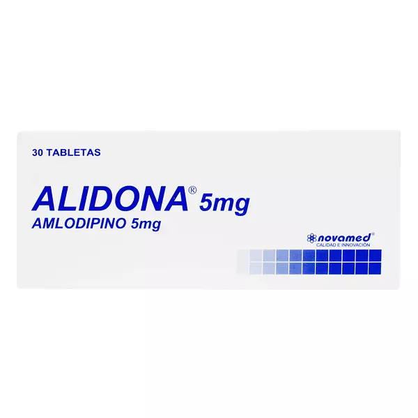 AMLODIPINO (ALIDONA) 5 MG 30 TAB NOV