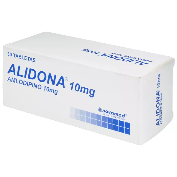 AMLODIPINO (ALIDONA) 10 MG 30 TAB NO