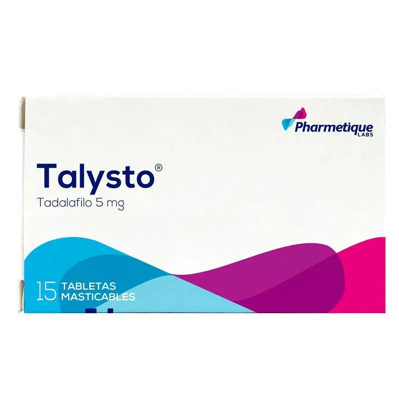 Talysto Tadalafilo 5 Mg Tabletas Masticables