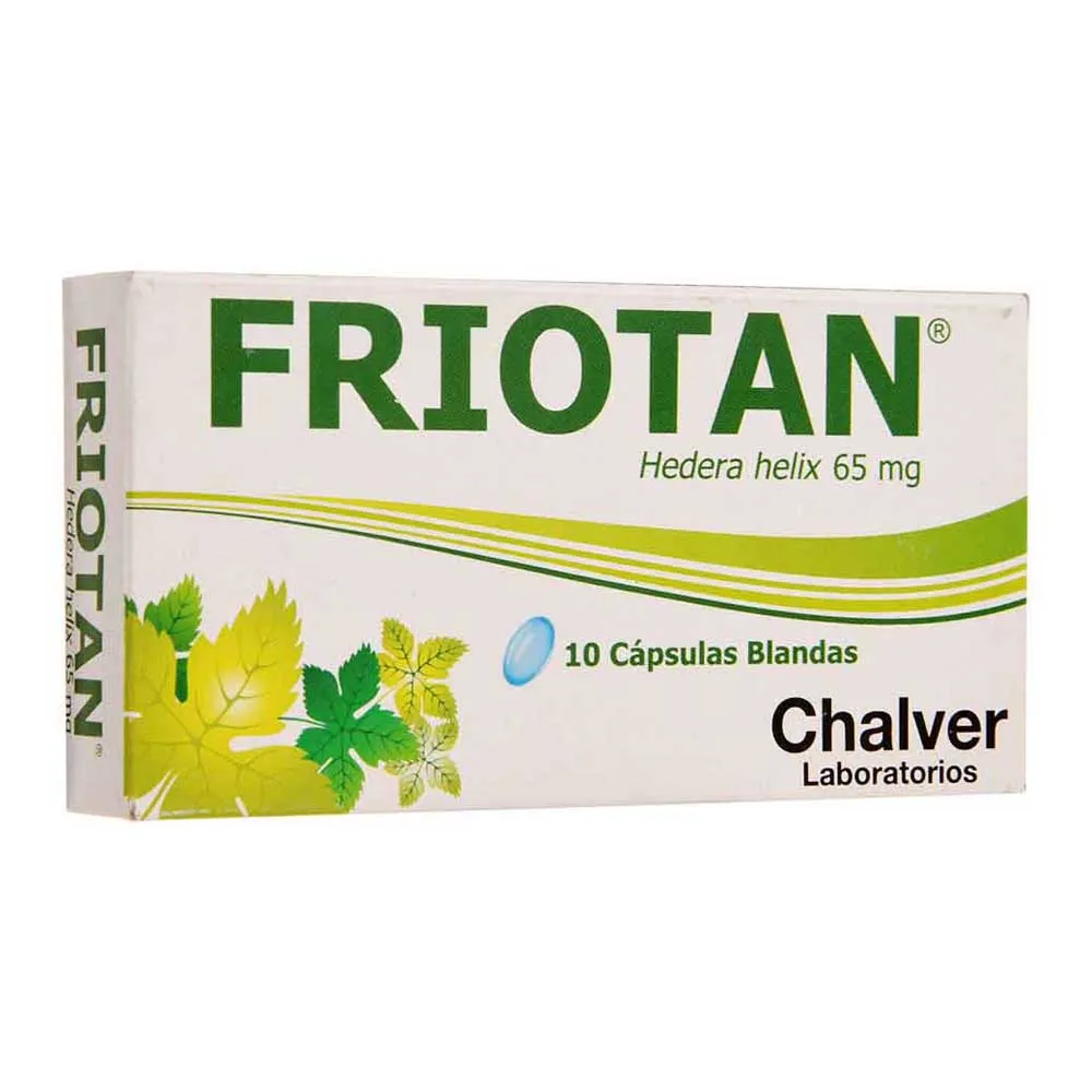 Friotan Hedera Helix 65 Mg Capsulas Blandas