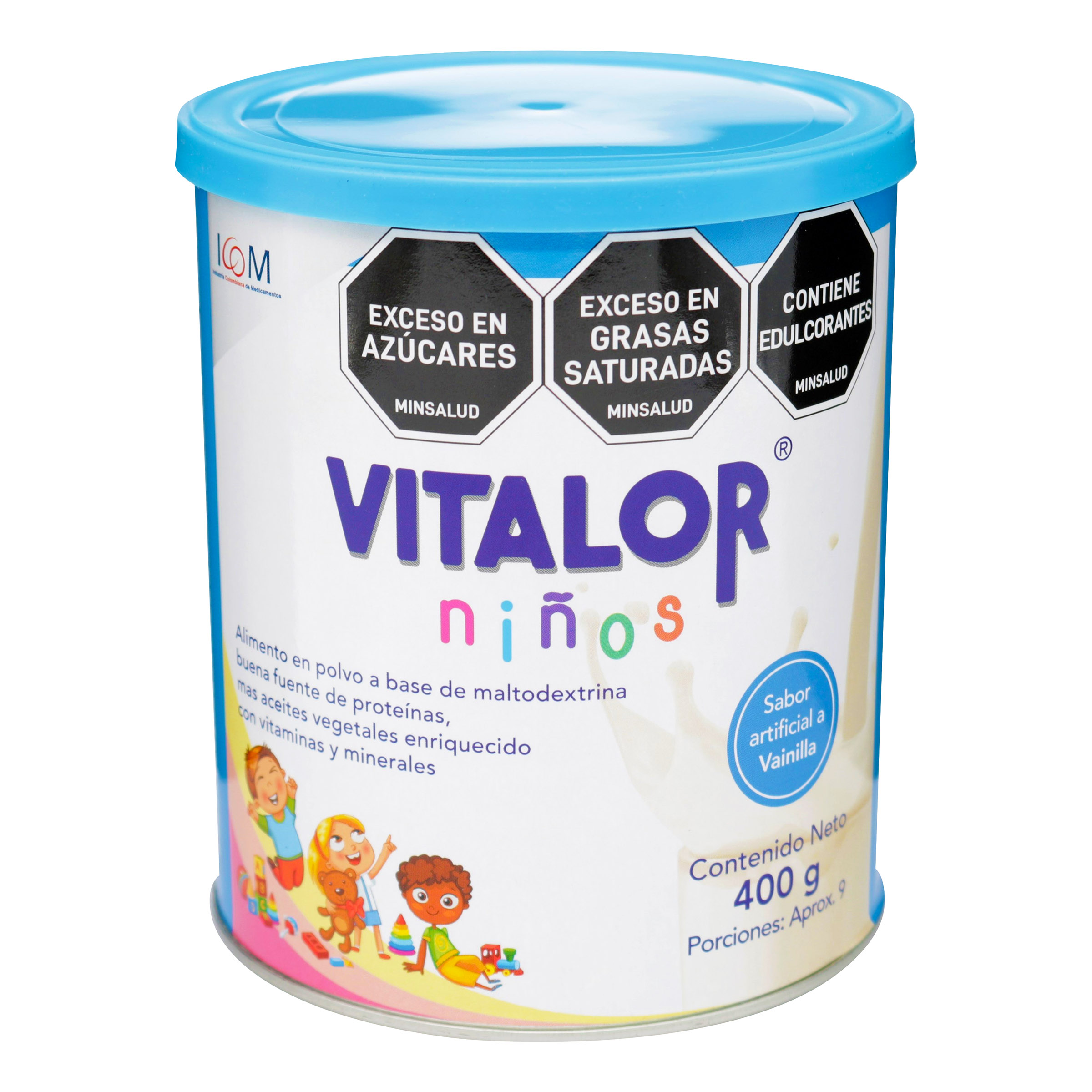 VITALOR NINOS 400 GR VAINILLA