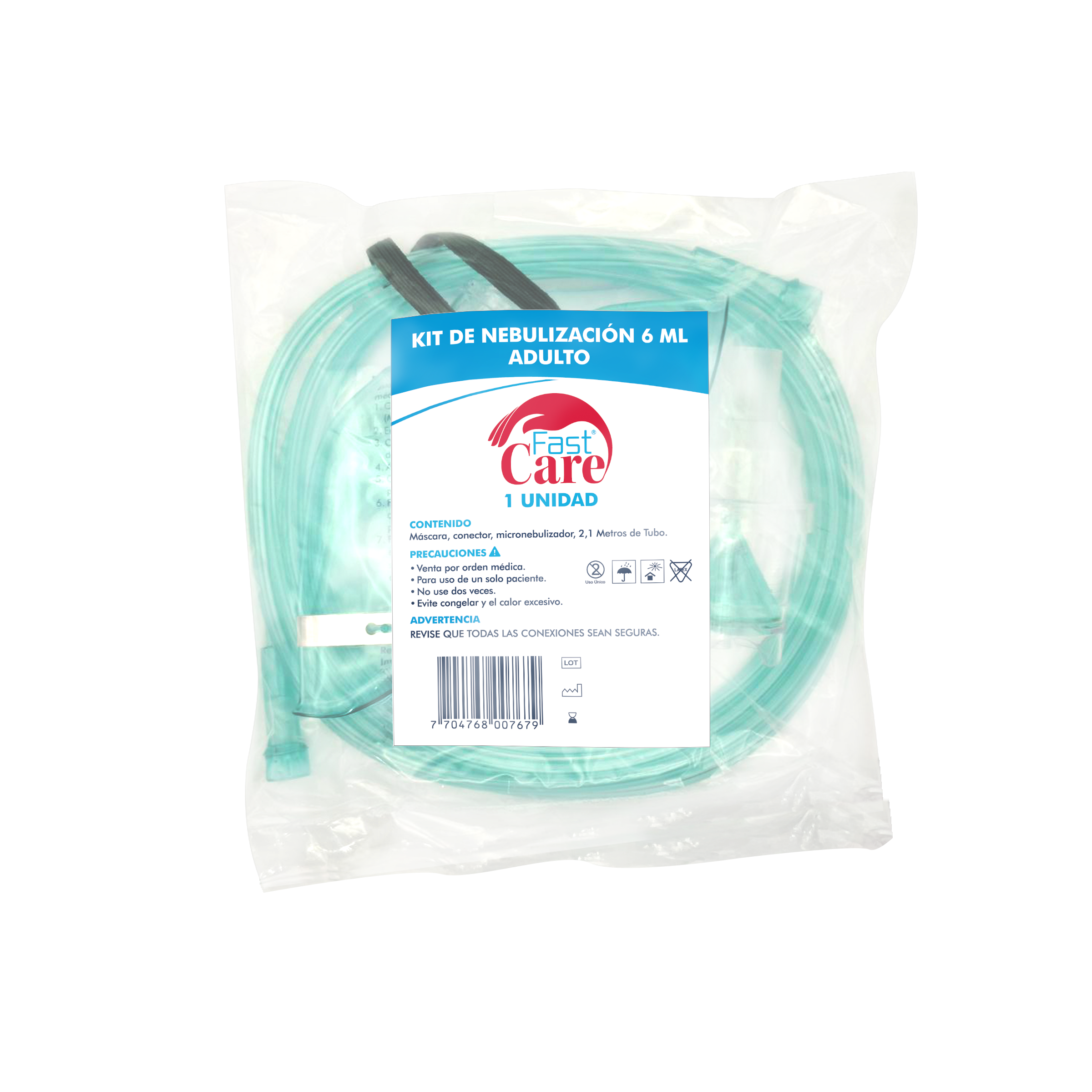 KIT DE NEBULIZACION ADULTOS FAST CARE