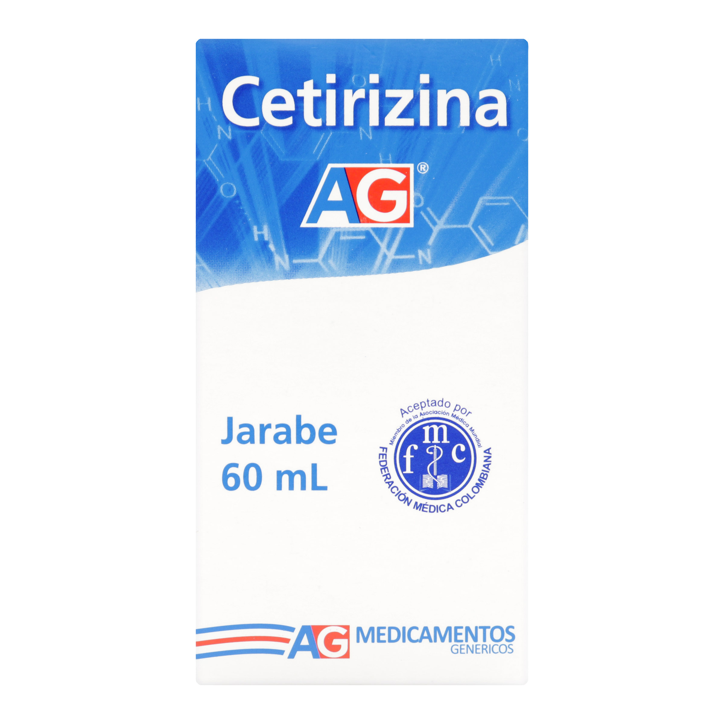 CETIRIZINA JARABE 60 ML AG