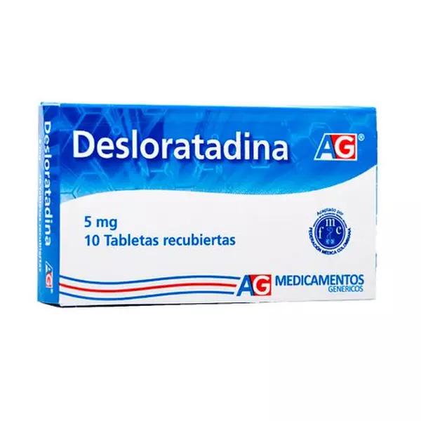 DESLORATADINA 5 MG 10 TAB AG