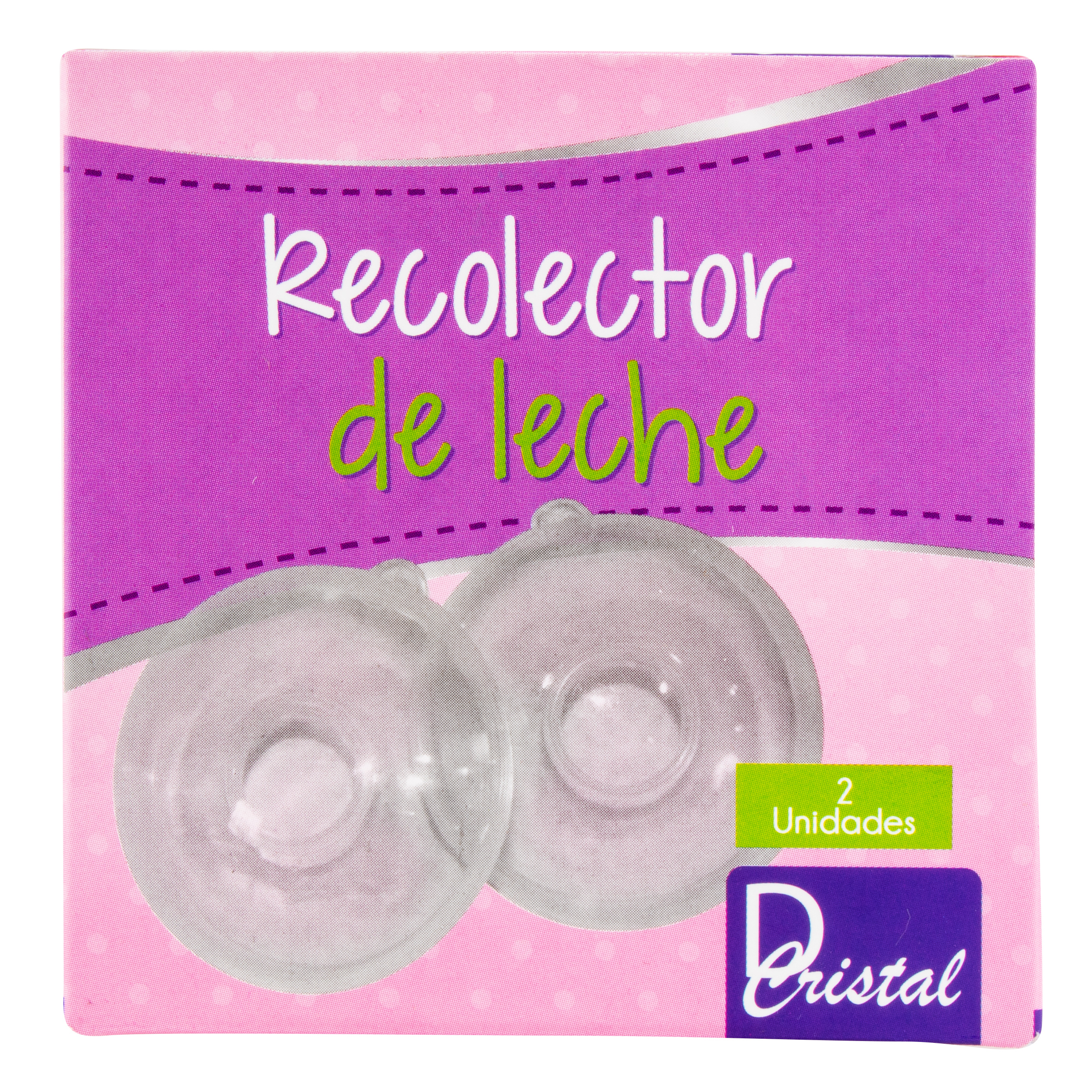 RECOLECTOR LECHE MATERNA CRISTAL