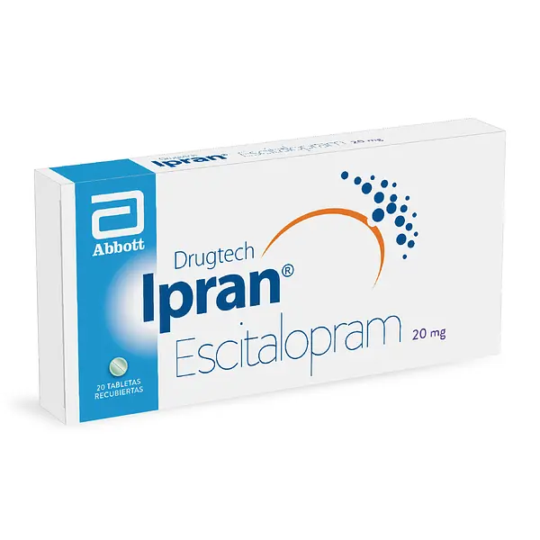 Ipram Escitalopram 20 Mg Tabletas Recubiertas