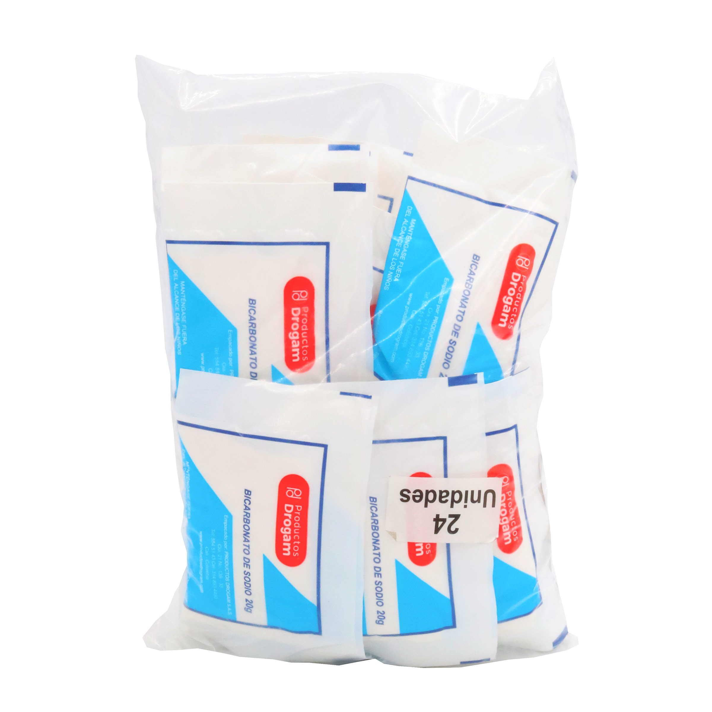 BICARBONATO DE SODIO 20 GR DROGAM