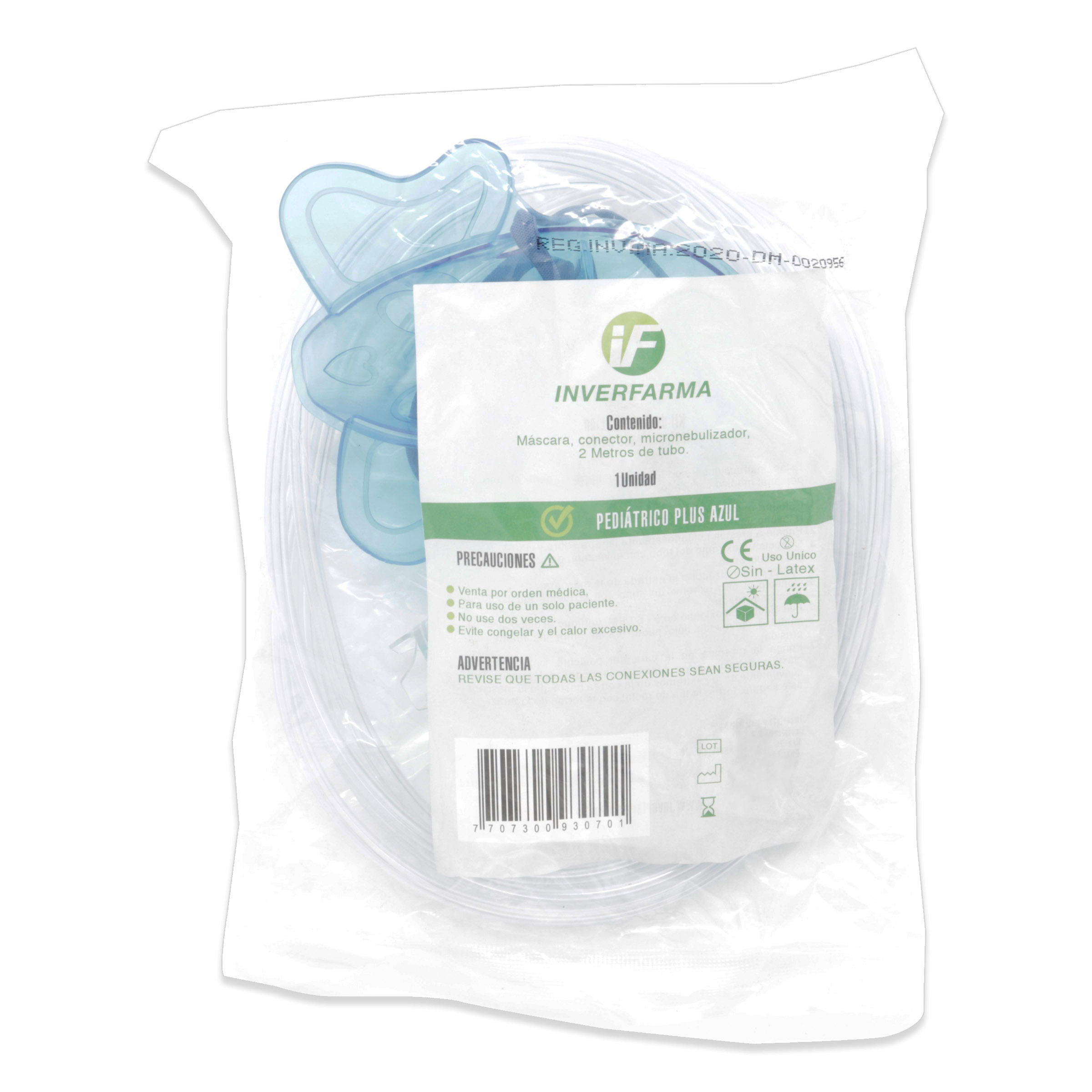 KIT DE NEBULIZACION PLUS PED AZUL INVERF