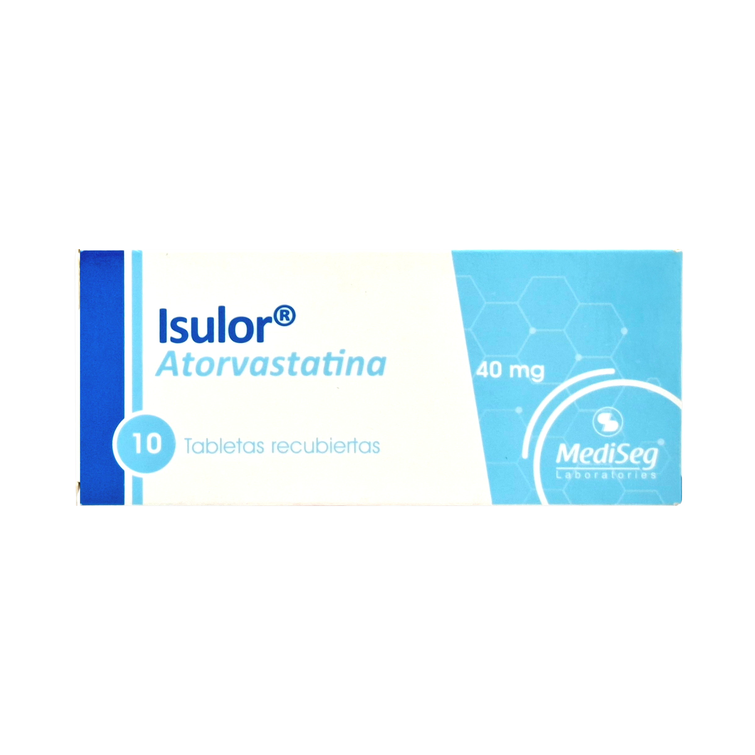 ISULOR (ATORVASTATINA ) 40 MG 10 TAB