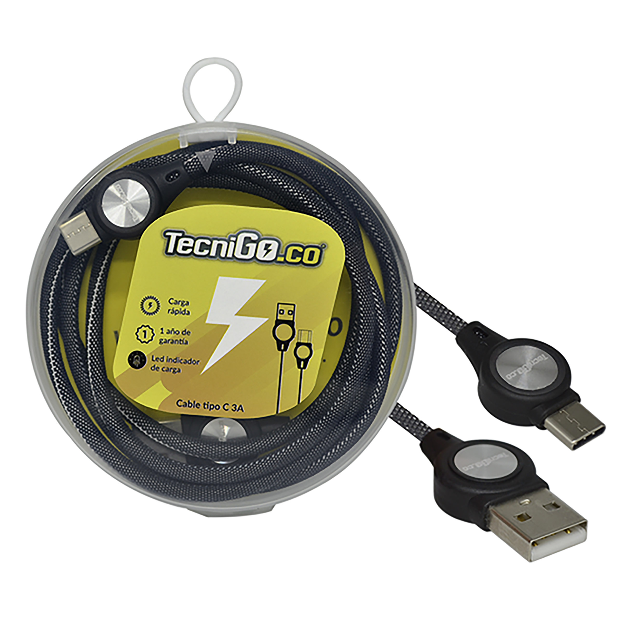 CABLE TIPO C 3A TECNIGO