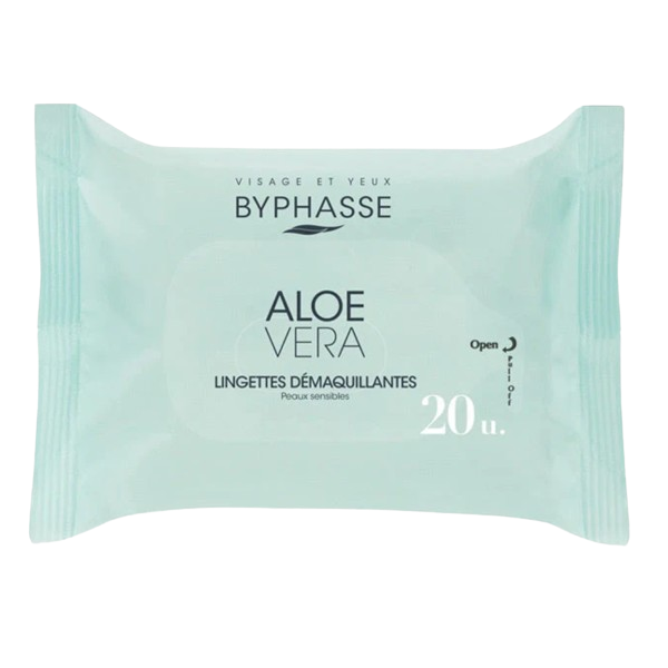 TOA.DESMAQUILLANTE ALOE VERA 20 UNI BYPHASSE