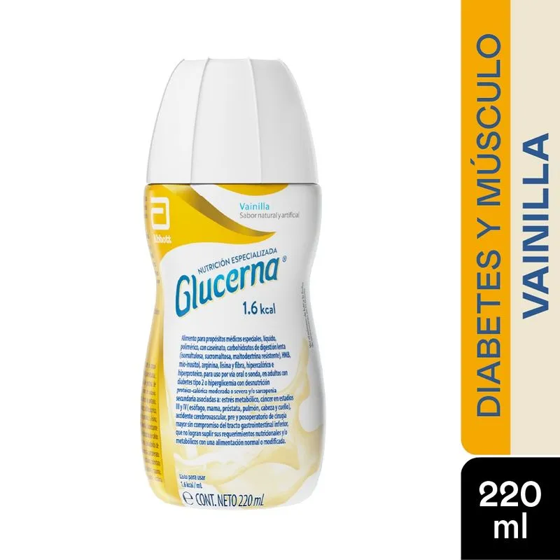 Glucerna Nutricion Especializada 1,6 Kcal Sabor Vainilla