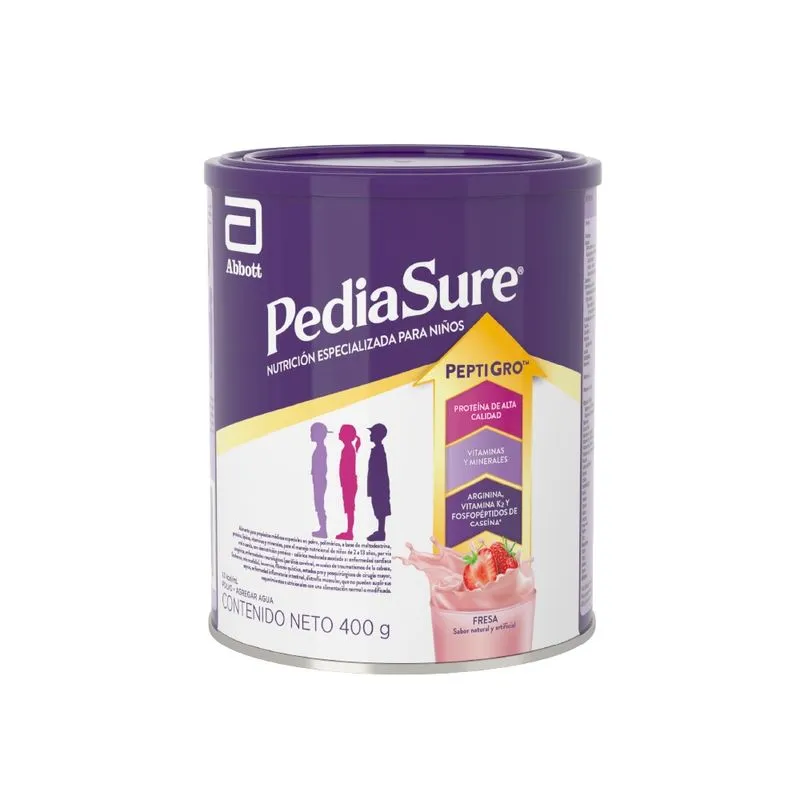 Pediasure Peptigro Nutricion Especializada Para Niños Sabor Fresa