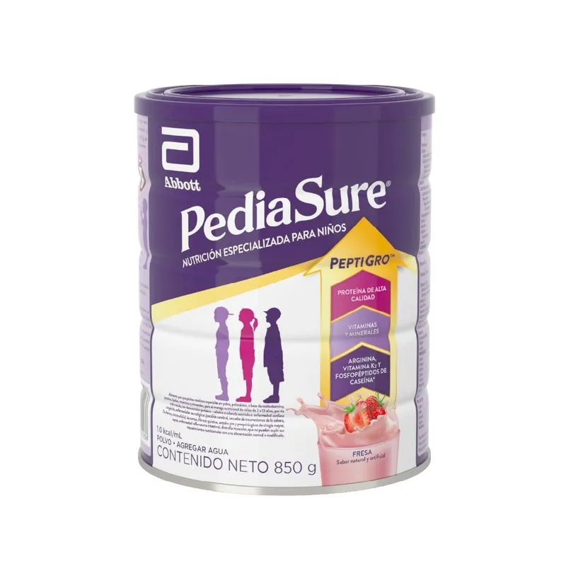 Pediasure Peptigro Complemento Nutricional Sabor Fresa